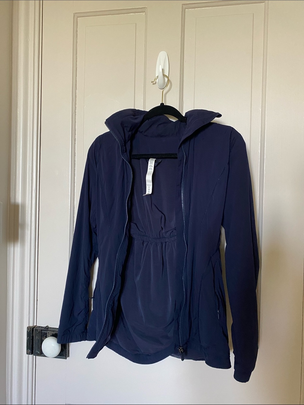 lululemon athletica navy blue active jacket